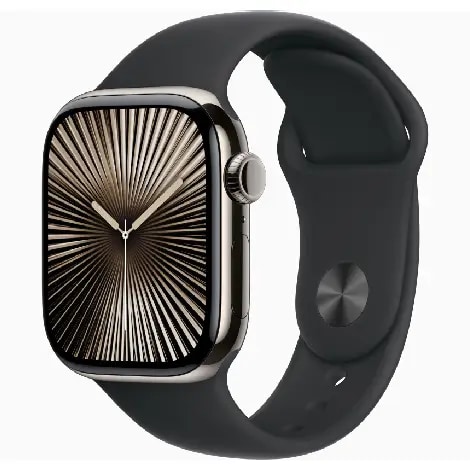 Apple Watch Series10 42mm GPS ＋ Cellular チタニウムケース/スポーツバンド
