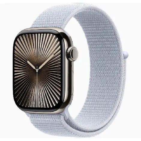 Apple Watch Series10 42mm GPS ＋ Cellular チタニウムケース/スポーツループ