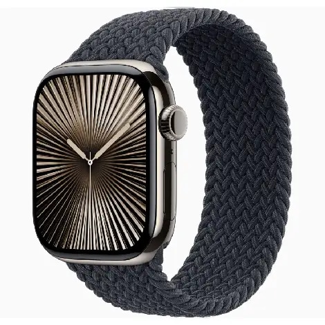 Apple Watch Series10 42mm GPS ＋ Cellular チタニウムケース/ブレイデッドソロループ