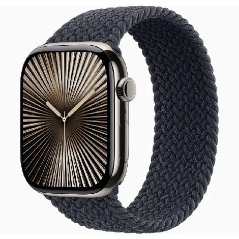 Apple Watch Series10 46mm GPS ＋ Cellular チタニウムケース/ブレイデッドソロループ