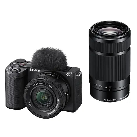 VLOGCAM ZV-E10 II ダブルズームレンズキット ZV-E10M2X ブラック