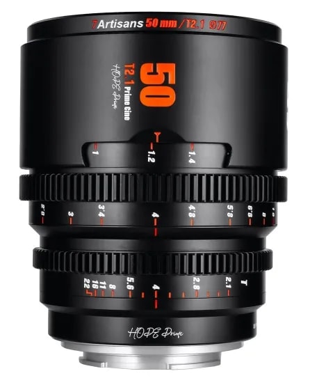 7Artisans HOPE Prime 50mm T2.1 7A-HP50T21-RF-B ブラック キヤノンRF用