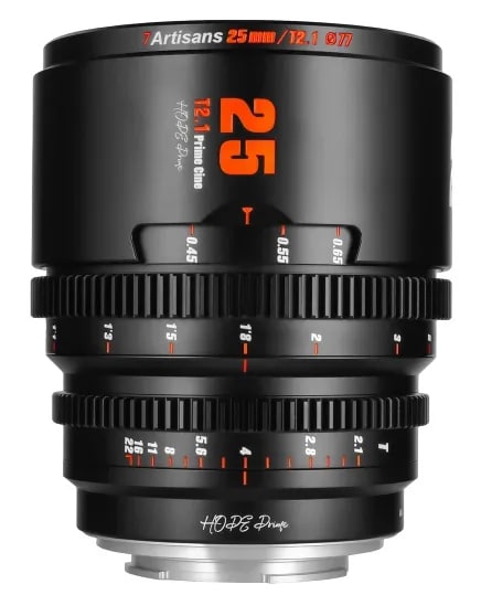7Artisans HOPE Prime 25mm T2.1 7A-HP25T21-X-B ブラック フジフイルム用