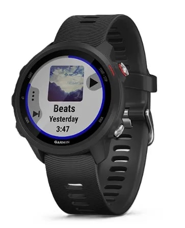 ForeAthlete 245 Music Black Red 010-02120-70 ブラックレッド