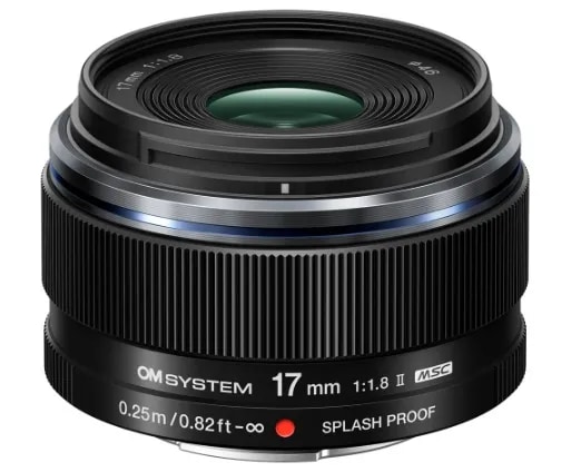 OM SYSTEM M.ZUIKO DIGITAL 17mm F1.8 II