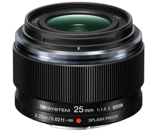 OM SYSTEM M.ZUIKO DIGITAL 25mm F1.8 II