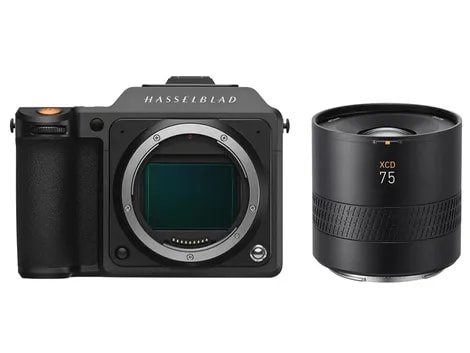 X2D 100C + XCD 3.4/75P Lightweight Portrait Lens Kit  