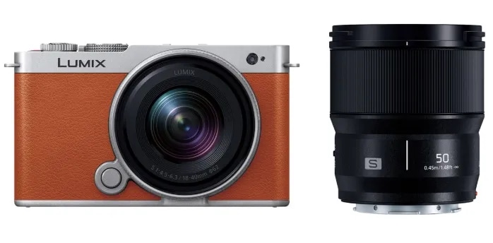 LUMIX ダブルレンズキット DC-S9W-D キャメルオレンジ