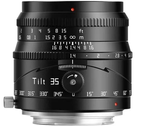 TTArtisan Tilt 35mm f/1.4 C フジフイルム用 TT-Tilt-35F14-X-B 
