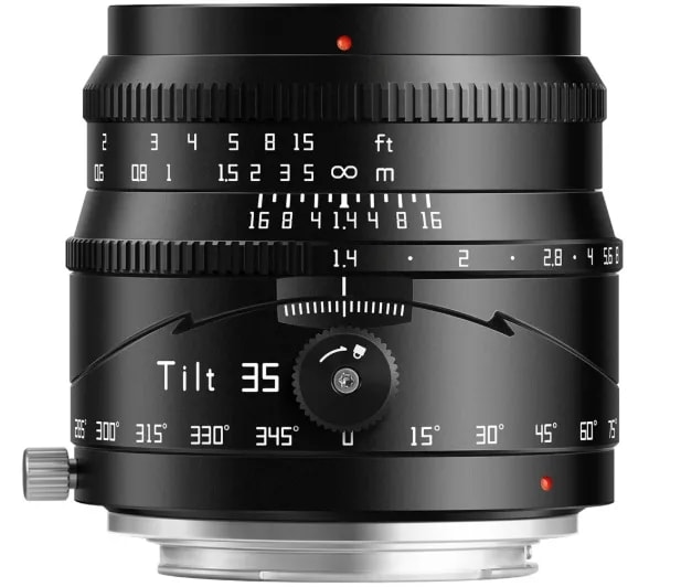 TTArtisan Tilt 35mm f/1.4 C キヤノンRF用 TT-Tilt-35F14-RF-B 