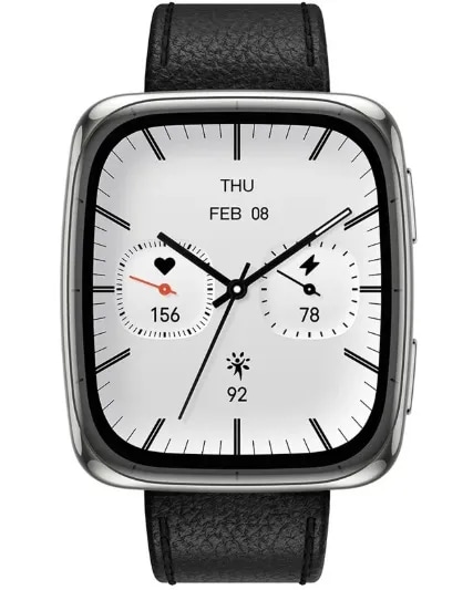 Amazfit Active 2 Square  ブラックレザー