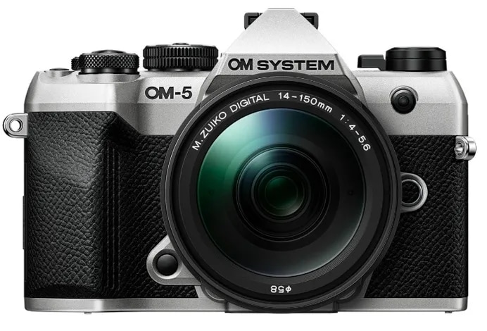 OM SYSTEM OM-5 Mark II 14-150mm II レンズキット  シルバー