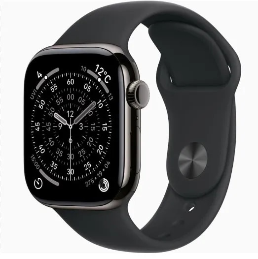 Apple Watch Series11 42mm GPS+Cellular チタニウムケース/スポーツバンド