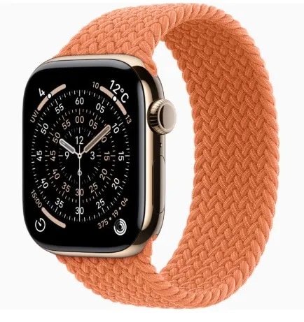 Apple Watch Series11 42mm GPS+Cellular チタニウムケース/ブレイデッドソロループ