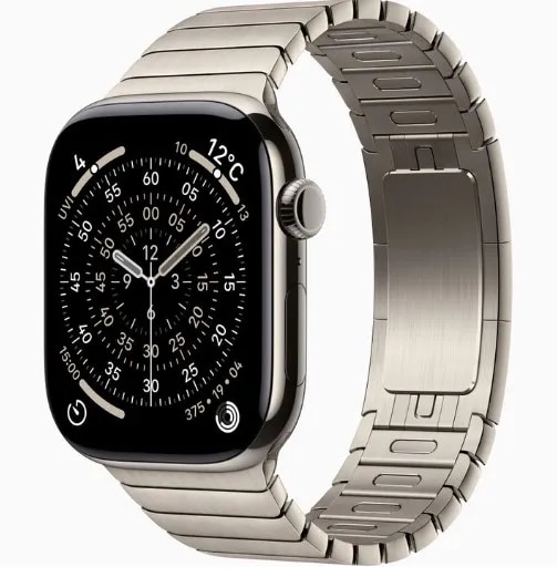 Apple Watch Series11 46mm GPS+Cellular チタニウムケース/リンクブレスレット