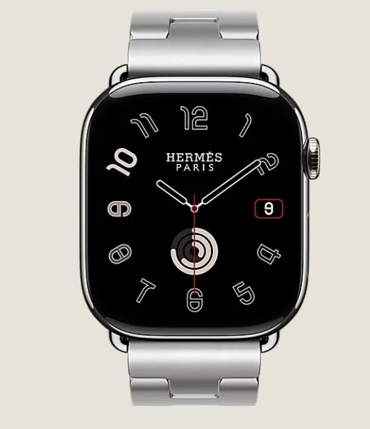 Apple Watch Hermes Series11 46mm GPS+Cellular チタニウムケース/グランH・シンプルトゥールブレスレット