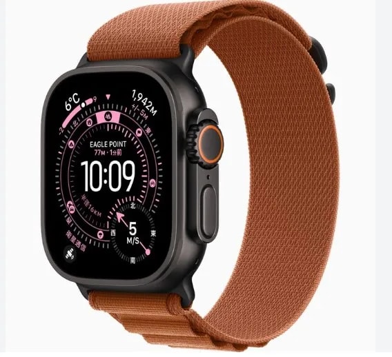 Apple Watch Ultra 3 49mm GPS + Cellular チタニウムケース/アルパインループ