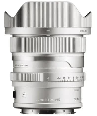 20mm F2 DG ライカL用  シルバー
