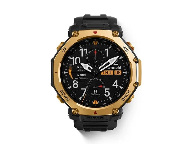 Amazfit T-Rex 3 Pro  ブラックゴールド