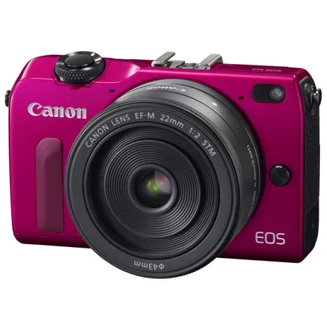 EOS M2 ダブルレンズキット レッド