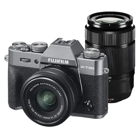 X-T30 ダブルズームレンズキット チャコールシルバー