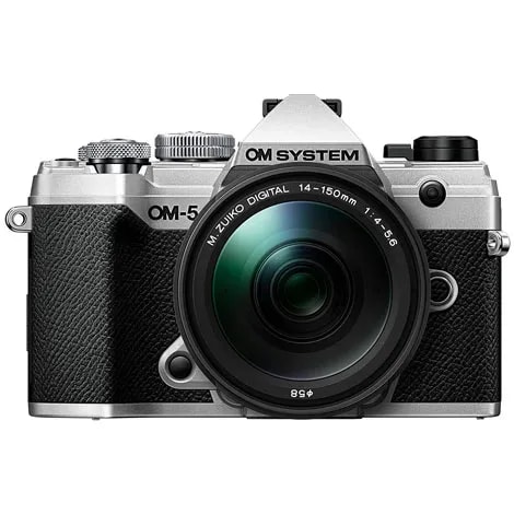 OM SYSTEM OM-5 14-150mm II レンズキット シルバー