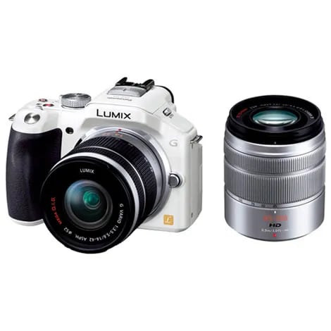LUMIX DMC-G5W-W ダブルズームレンズキット シェルホワイト