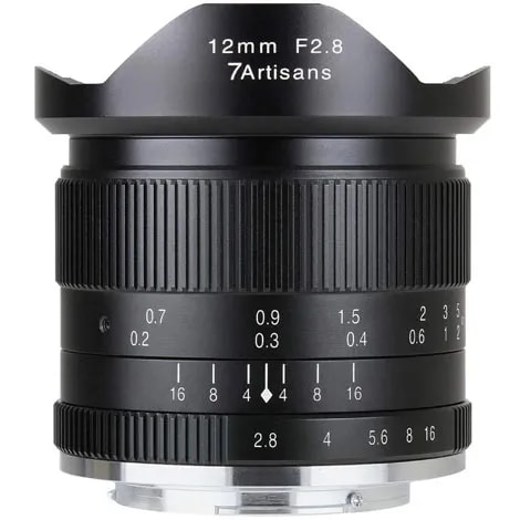 7artisans 12mm F2.8 1228EB ソニーE用