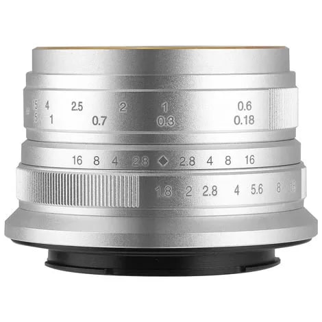 7artisans 25mm F1.8 25ES シルバー ソニーE用