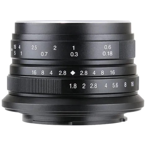 7artisans 25mm F1.8 25MB ブラック キヤノンM用