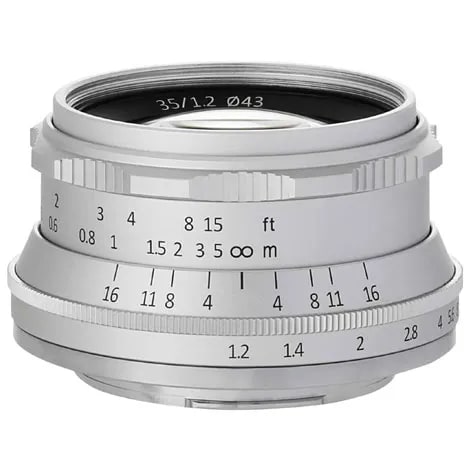 7artisans 35mm F1.2 3512ES シルバー ソニーE用