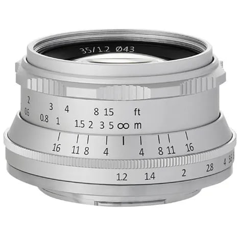 7artisans 35mm F1.2 3512FXS シルバー フジフイルム用