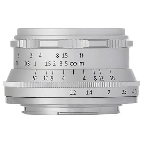 7artisans 35mm F1.2 3512M43S シルバー マイクロフォーサーズ用