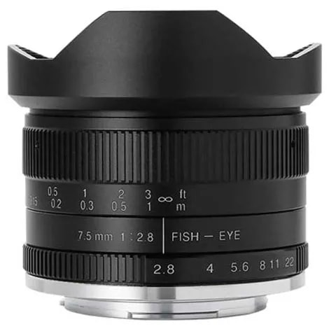 7Artisans 7.5mm F2.8 Fish-eye II 75FXB2 フジフイルム用