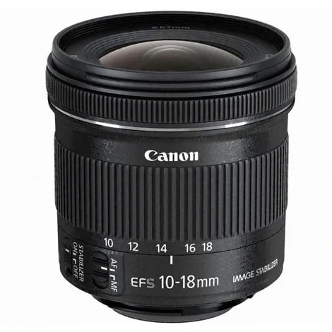 EF-S10-18mm F4.5-5.6 IS STM