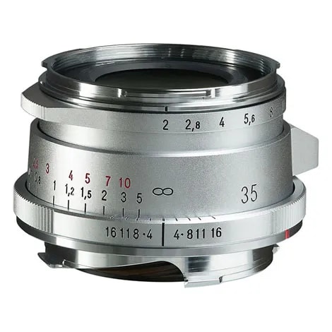 フォクトレンダーULTRON vintage line 35mm F2 Aspherical Type II VM シルバー