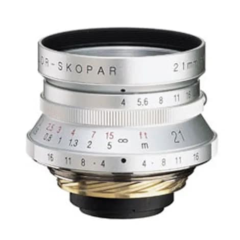 フォクトレンダー COLOR SKOPAR 21mm F4 シルバー