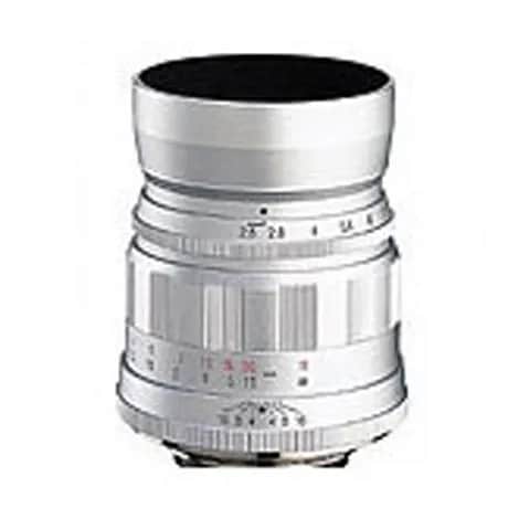 フォクトレンダー COLOR-HELIAR 75mm F2.5 シルバー