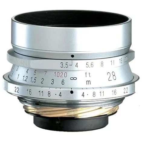 フォクトレンダー COLOR-SKOPAR 28mm F3.5 シルバー