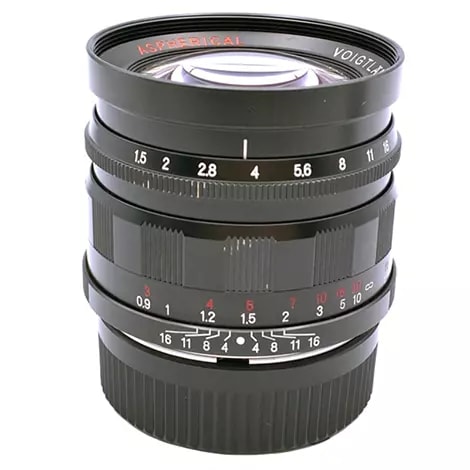 フォクトレンダー NOKTON 50mm F1.5 Aspherical ブラック