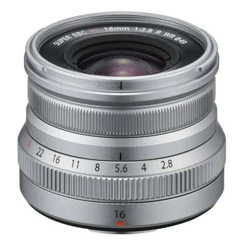 XF16mm F2.8 R WR シルバー