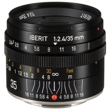 IBERIT 35mm f/2.4 ブラック フジフイルム用