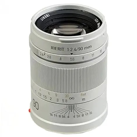 IBERIT 90mm f/2.4 シルバー ソニーE用