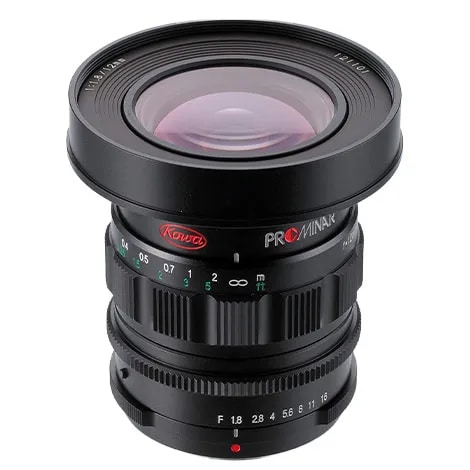 PROMINAR 12mm F1.8 マイクロフォーサーズ用 ブラック