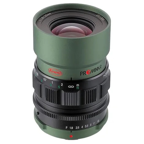 PROMINAR 25mm F1.8 マイクロフォーサーズ用 グリーン