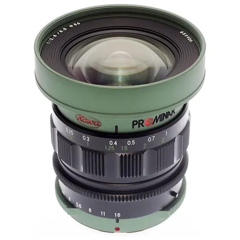 PROMINAR 8.5mm F2.8 マイクロフォーサーズ用 グリーン