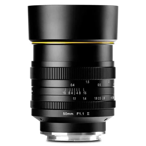 KAMLAN 50mm F1.1 II キヤノンM用