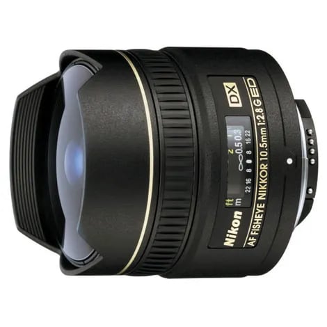 AF DX Fisheye-Nikkor 10.5mm f/2.8G ED