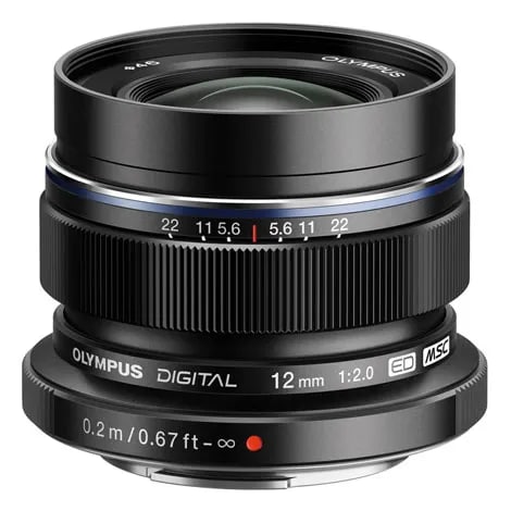 M.ZUIKO DIGITAL ED 12mm F2.0 ブラック