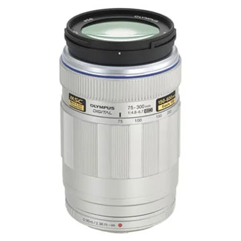 M.ZUIKO DIGITAL ED 75-300mm F4.8-6.7 シルバー